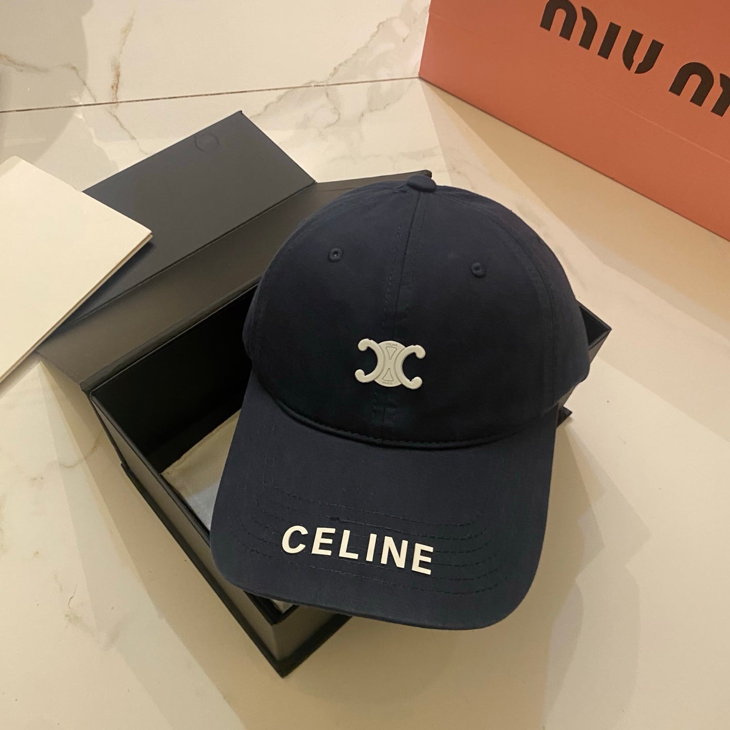 CELINE Baseball Cap in Dopamine Color Scheme