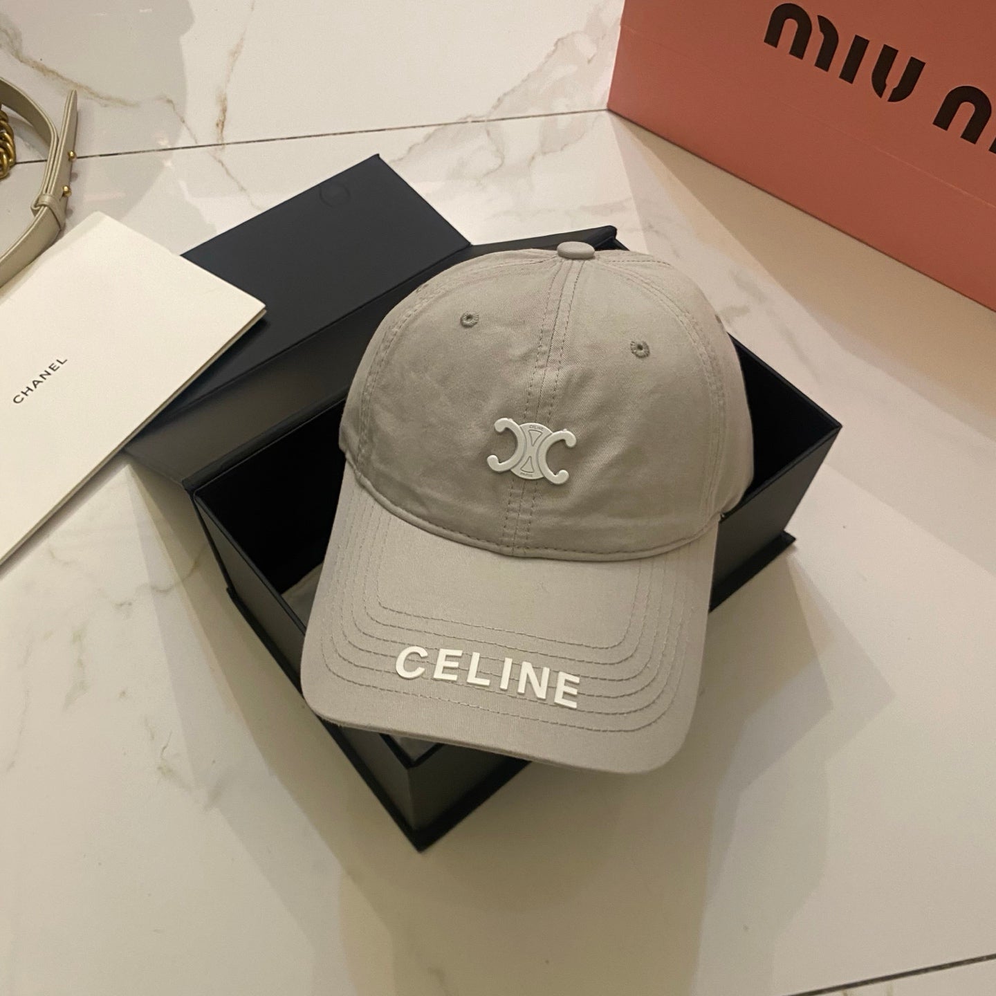 CELINE Baseball Cap in Dopamine Color Scheme