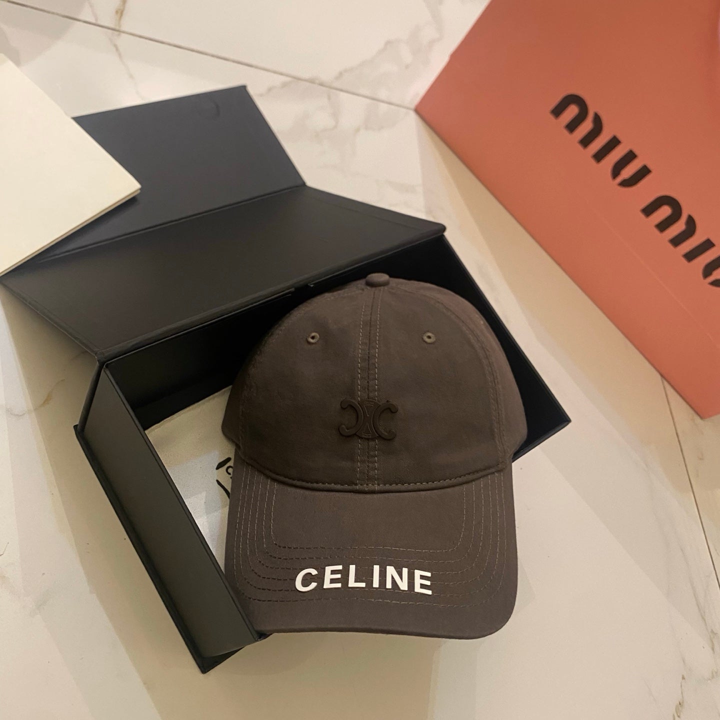CELINE Baseball Cap in Dopamine Color Scheme