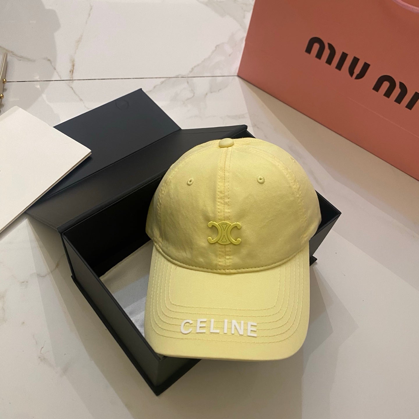CELINE Baseball Cap in Dopamine Color Scheme