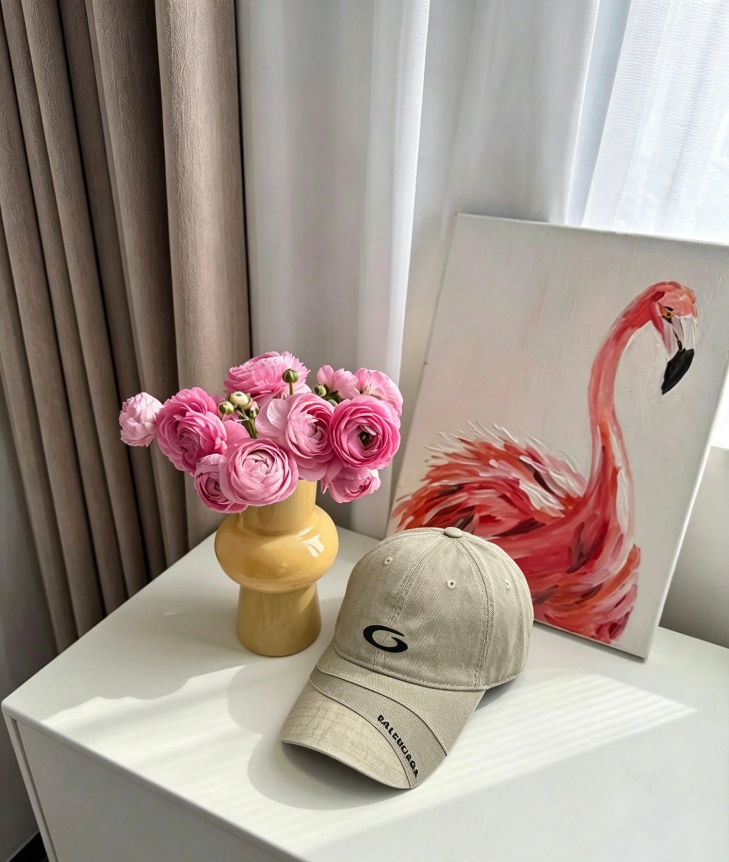 Balenciaga Washed Baseball Cap