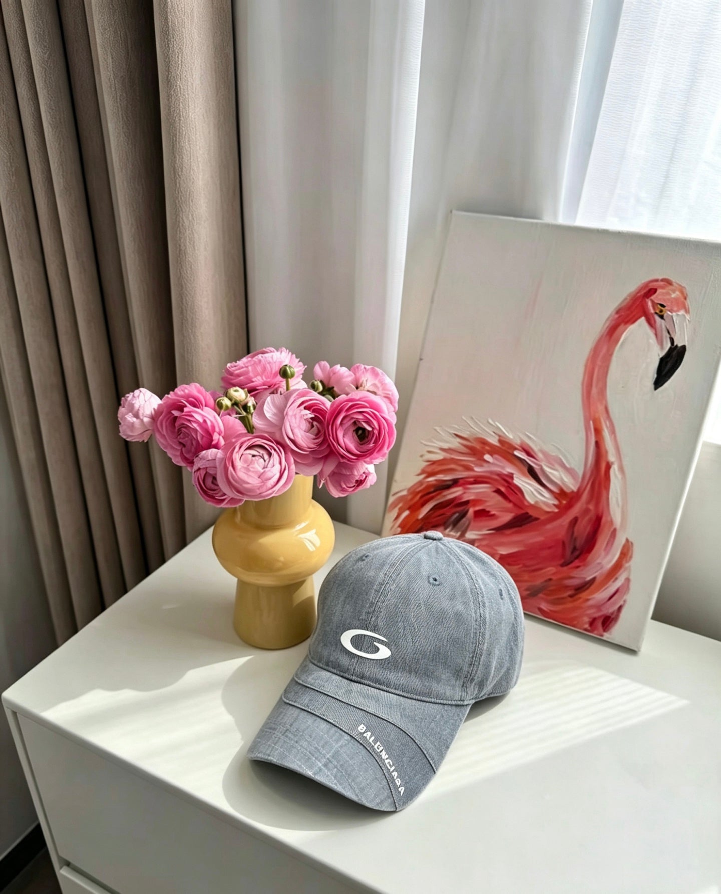 Balenciaga Washed Baseball Cap