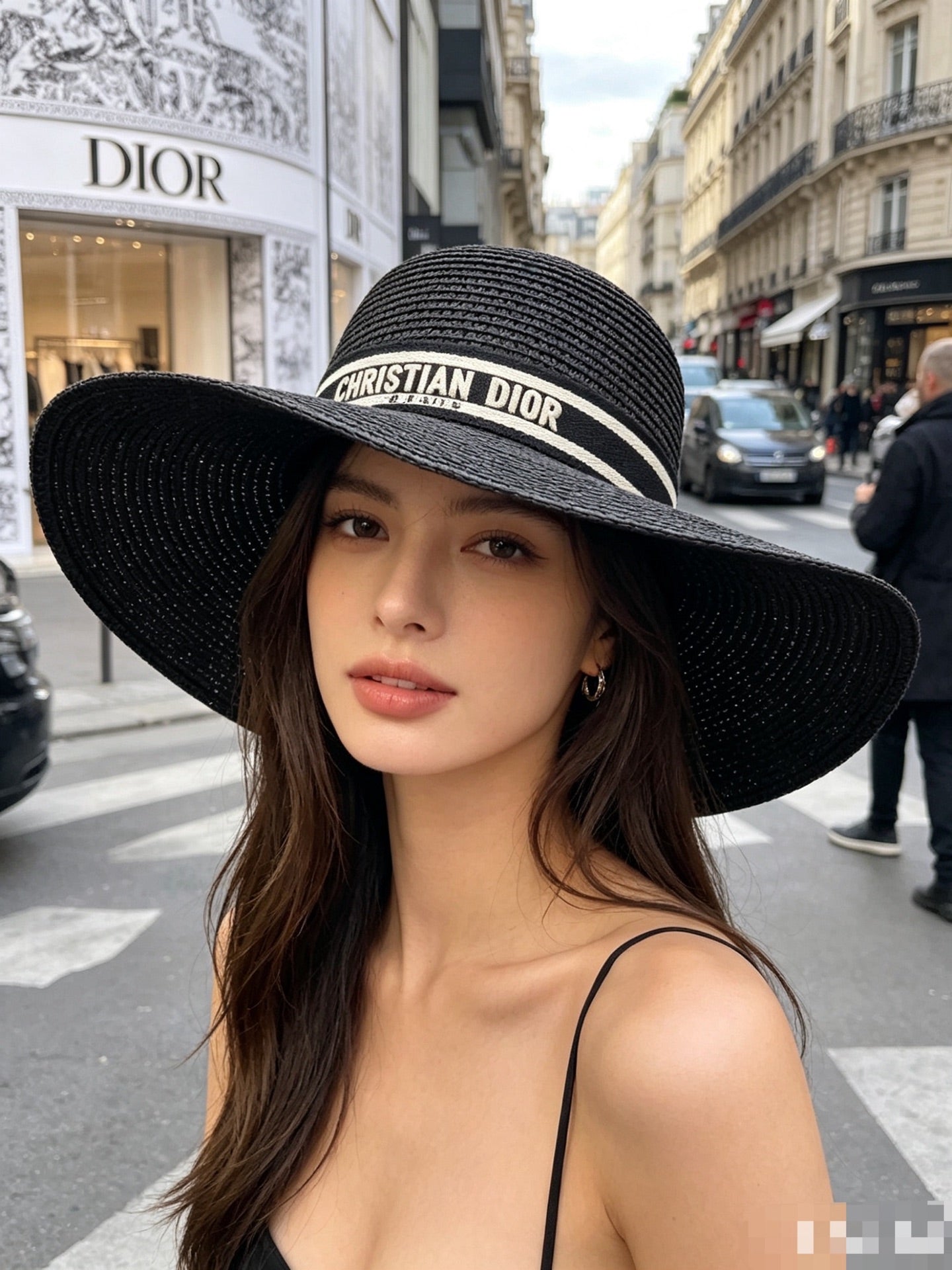 DIOR Wide Brim Sun Hat