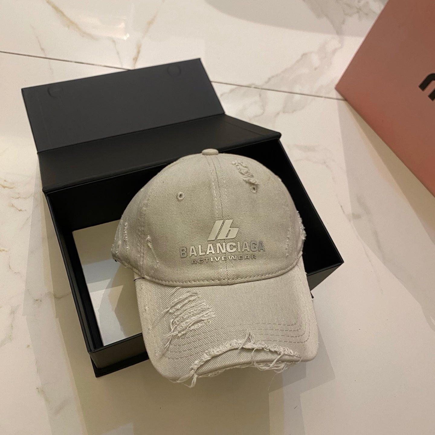 BALENCIAGA Washed Baseball Cap
