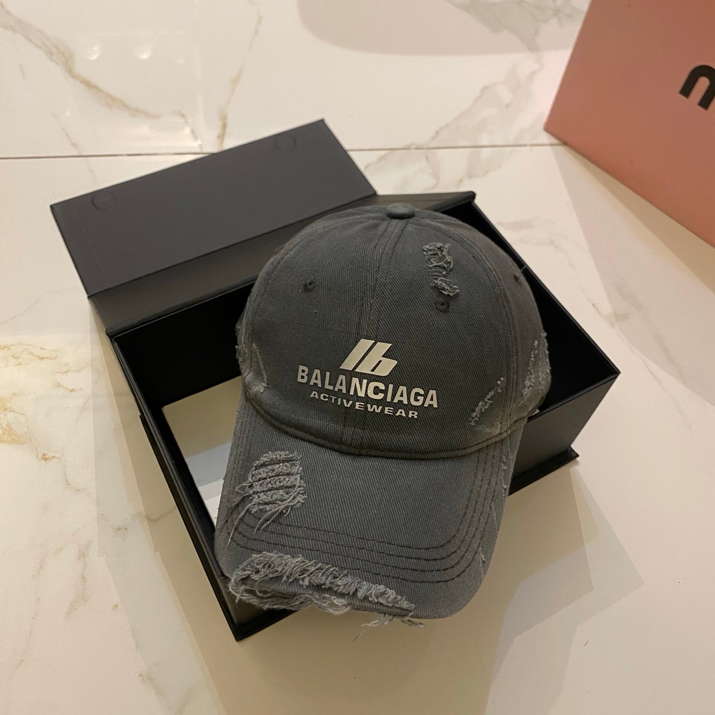 BALENCIAGA Washed Baseball Cap