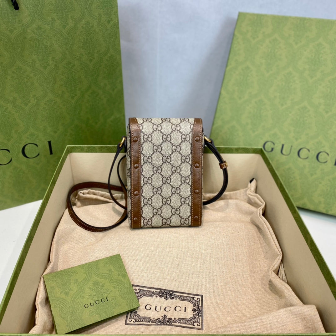 Gucci 1955 Horsebit Phone Holder Bag