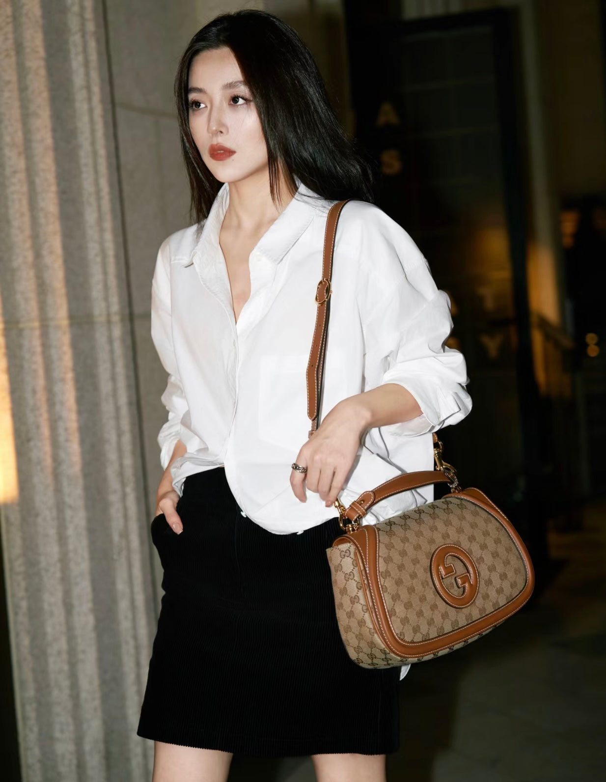 Gucci GG Emblem Mini Tote Bag – 815714