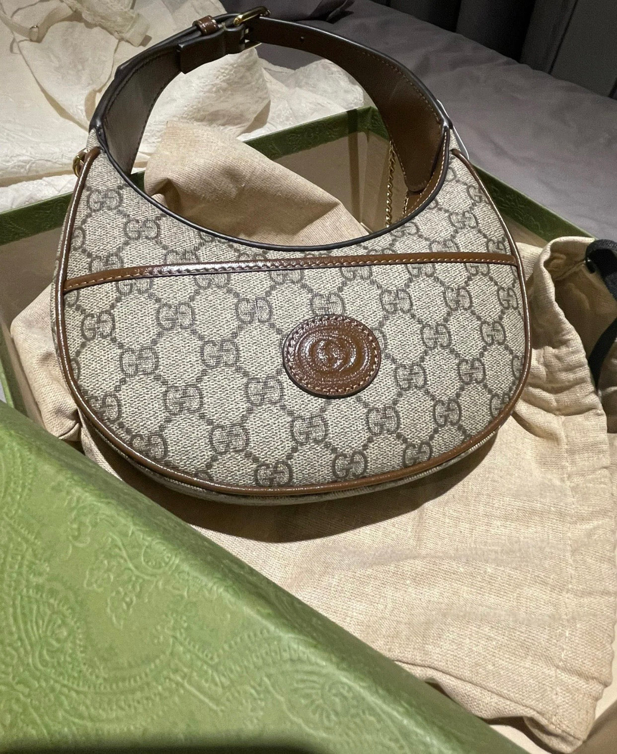 Gucci GG Retro Half Moon Bag – 726843