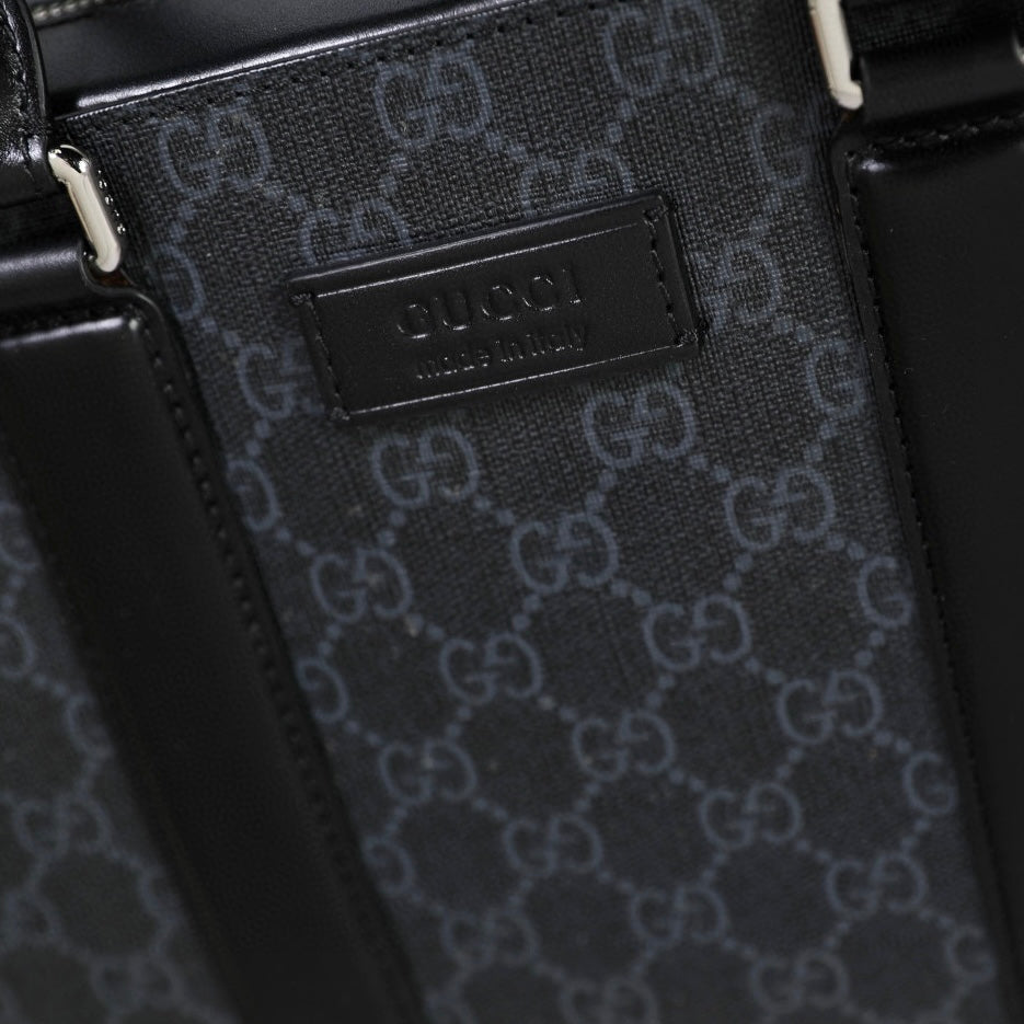Gucci GG Black Briefcase – 474135