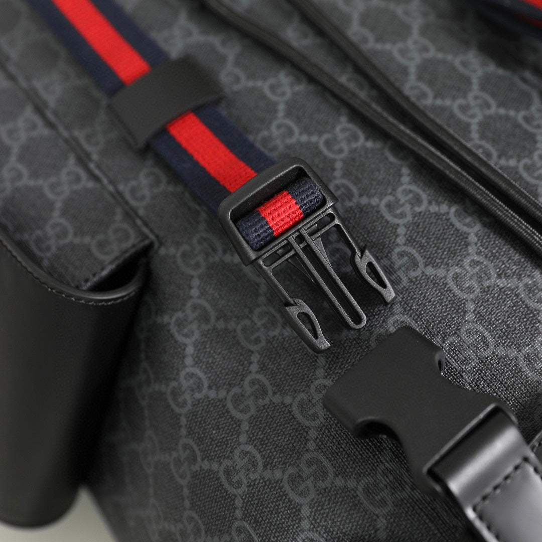 Gucci GG Black Backpack – 495563