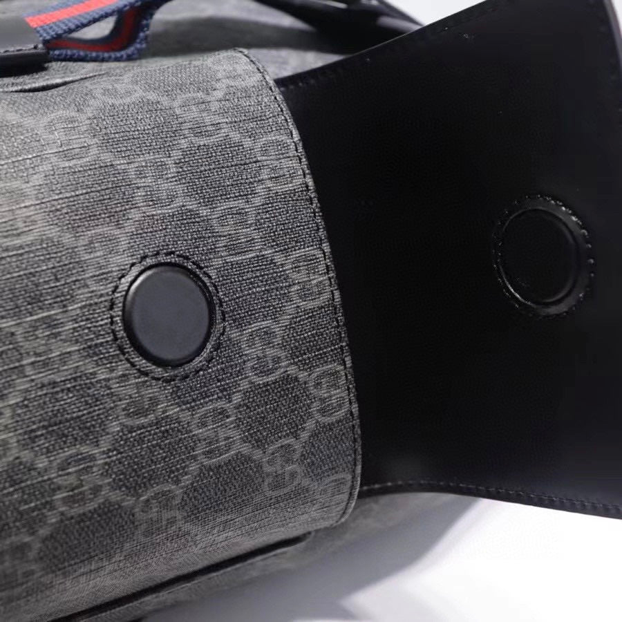Gucci GG Black Backpack – 495563