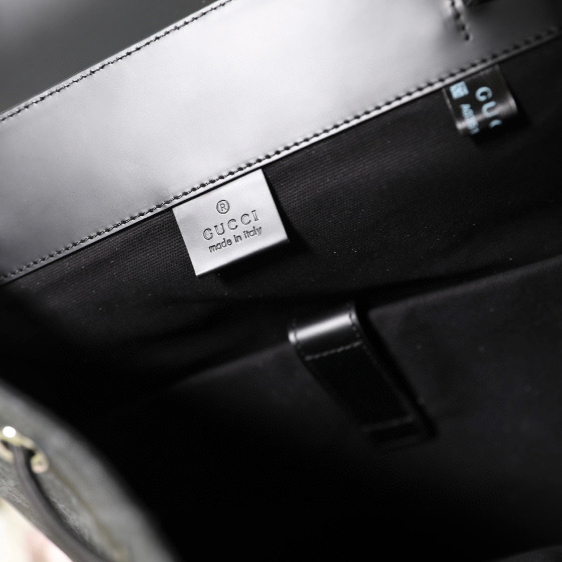 Gucci GG Black Backpack – 495563