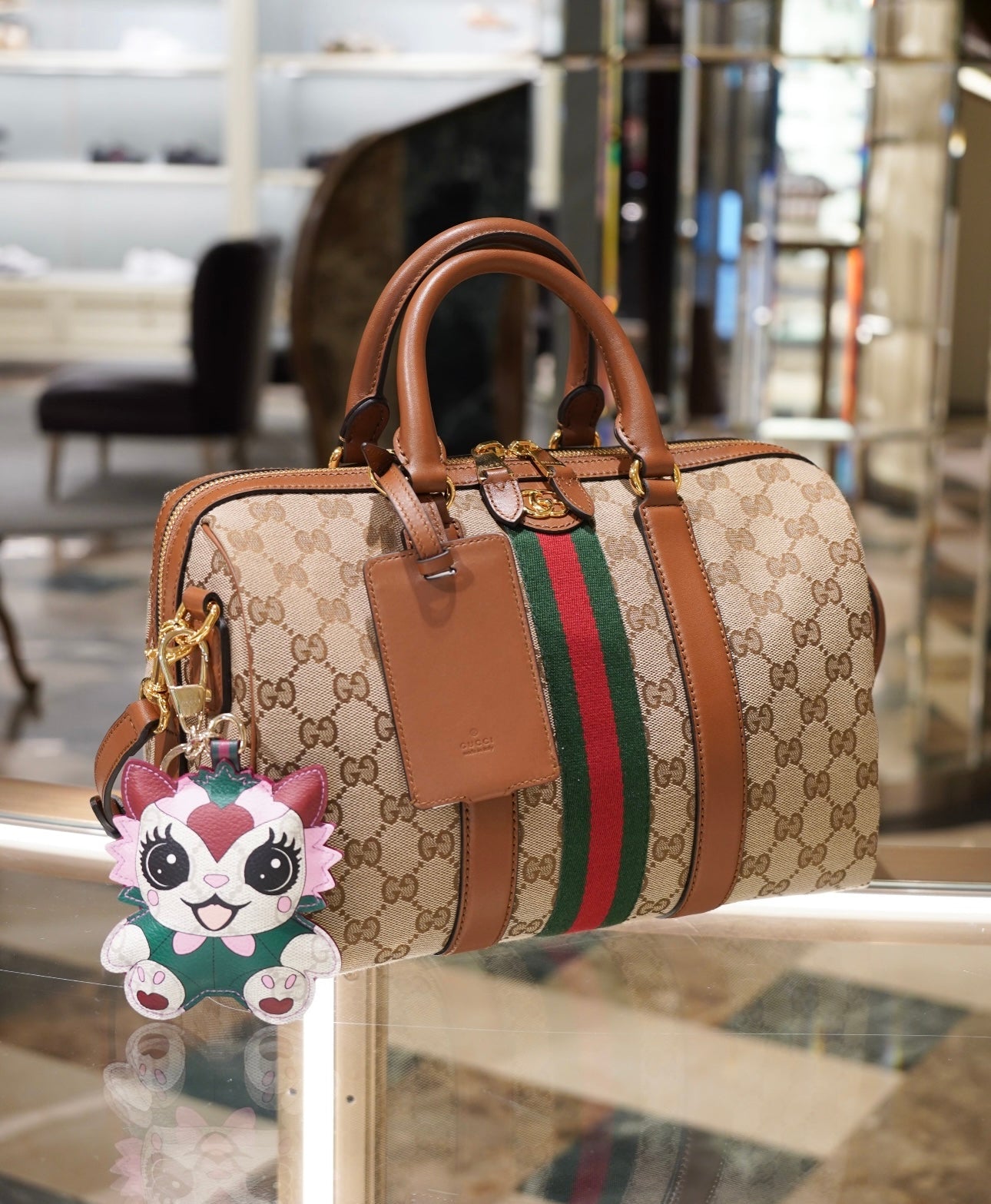 Gucci Ophidia Boston Bag – 857595