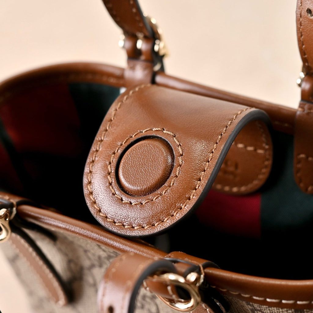 Gucci GG Emblem Mini Tote Bag – 855491
